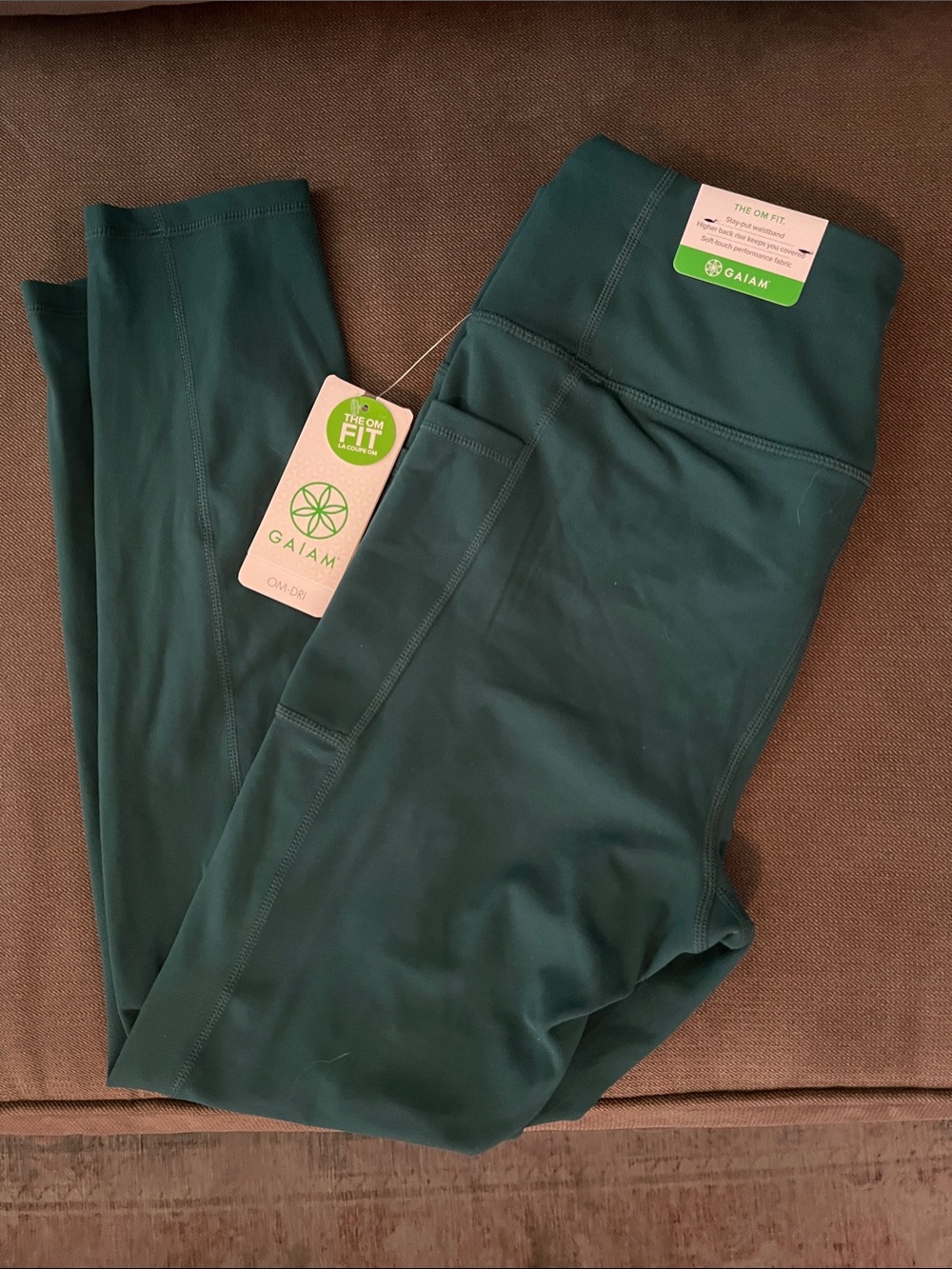 Gaiam Women’s Green Active Leggings